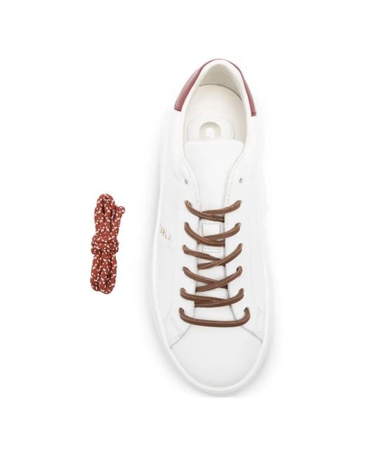 Furla White Baskets Hype À Logo Imprimé