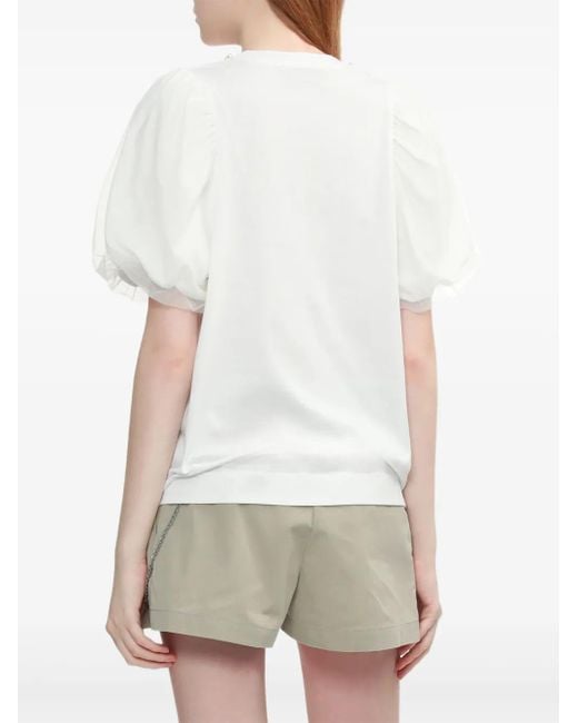 Simone Rocha White T-Shirts And Polos