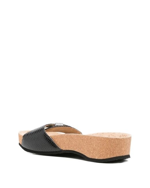Balenciaga Natural X Scholl Sandal