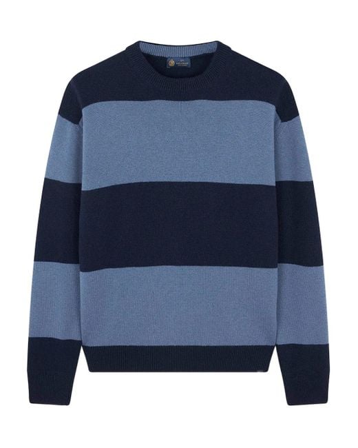 Maglione A Righe di Paul & Shark in Blue da Uomo