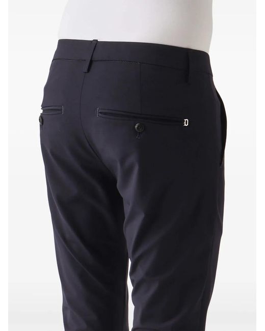 Dondup Blue Trousers for men
