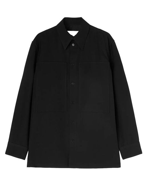 Jil Sander Klassisches Hemd in Black für Herren