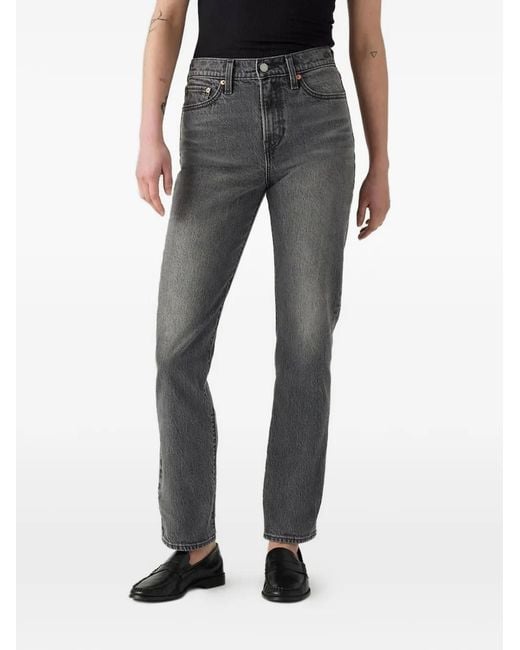 Levi's Black 003Ne Straight Jeans