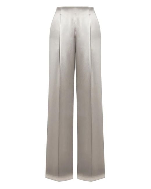 Alberta Ferretti Gray Trousers