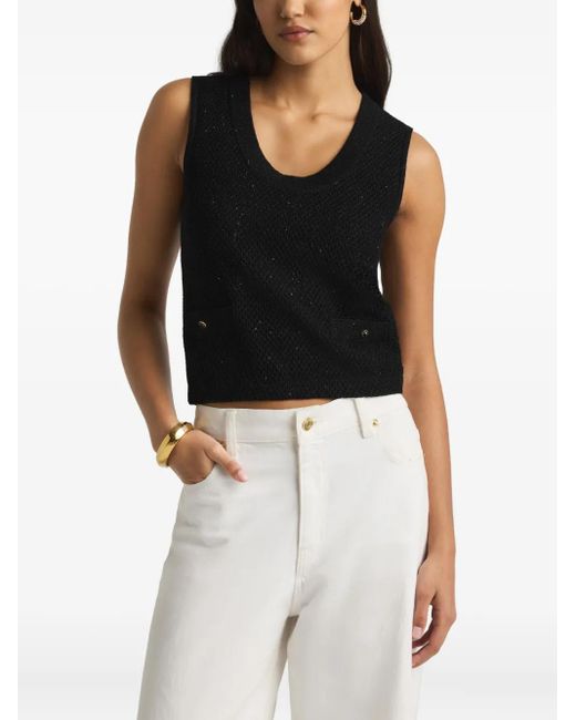 Maglione Con Collo A Lupetto di St. John in Black
