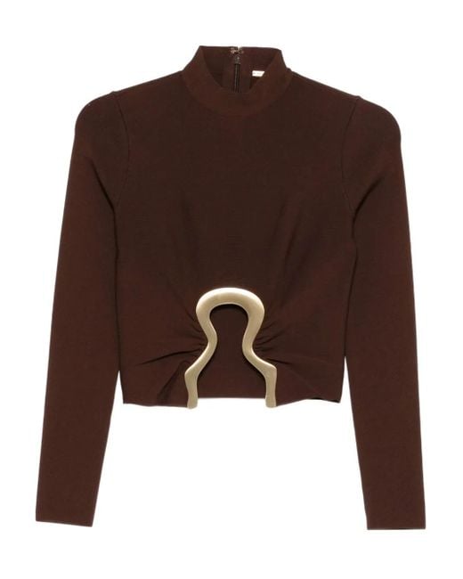 Cult Gaia Brown Tops