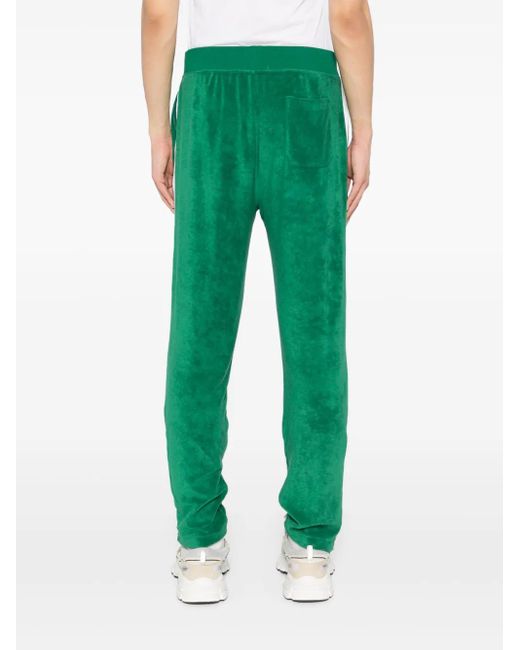 Polo Ralph Lauren Green Embroidered Track Pants for men