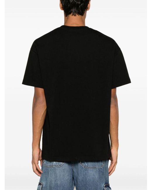 Zadig & Voltaire Black Teddy Skull Xo-print Cotton T-shirt for men