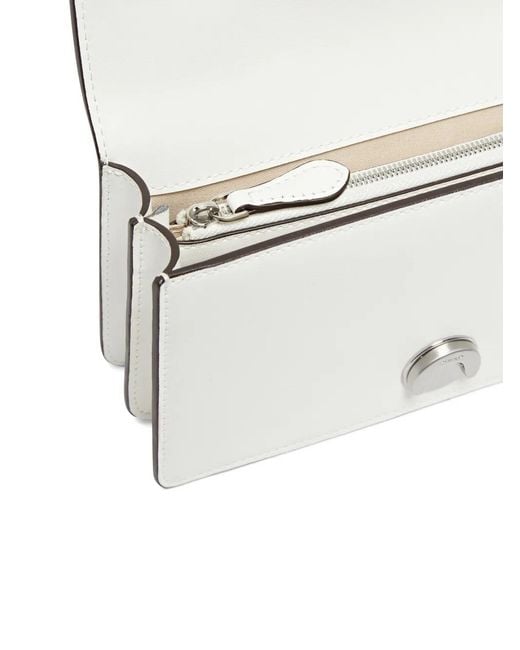 Pinko White Mini Love Bag One Shoulder Bag