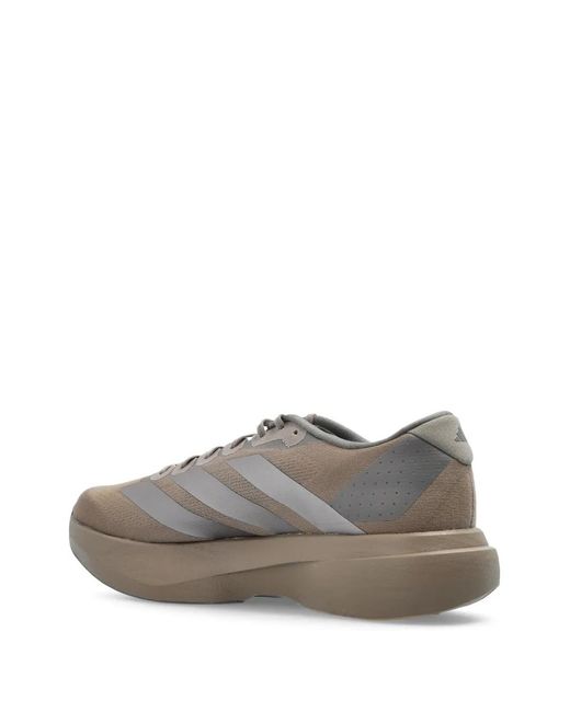 Adidas Gray Adizero Evo Sl Sneakers for men