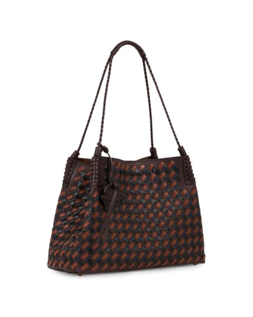 Etro Brown Medium Libra Tote Bag