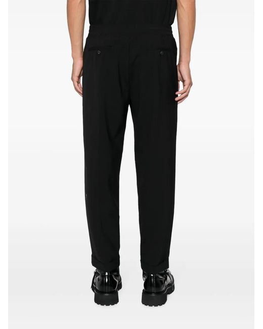 Neil Barrett Black Virgin Wool Blend Trousers for men