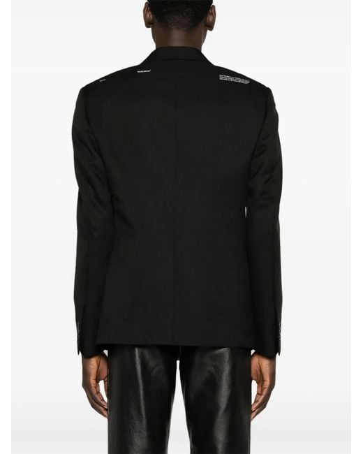 Off-White c/o Virgil Abloh Black Off- Coats & Jackets for men