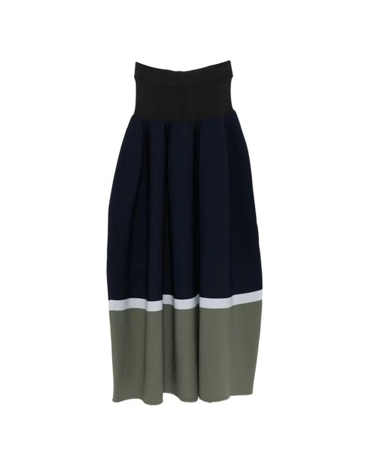 CFCL Pottery Skirt in Blue | Lyst