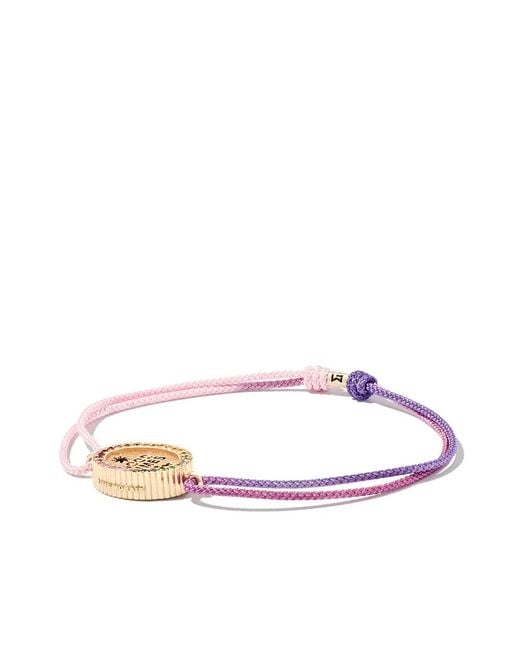 Luis Morais Brown 14Kt Good Times Bracelet for men