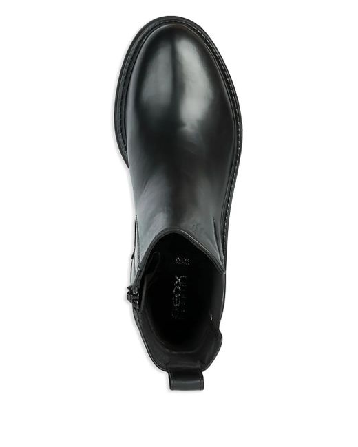 Geox Black Iridea Abx Chelsea Boots
