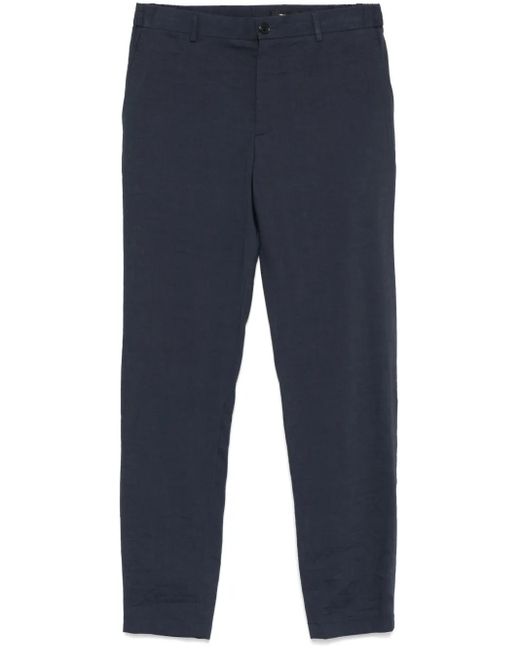 Theory Blue Curtis Trousers for men