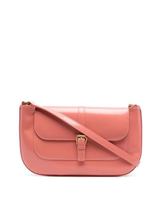 By Far Miranda Shoulder Bag Salmon Pink