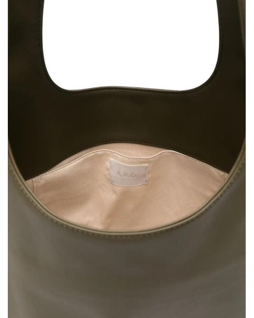 A.P.C. Black Logo Shoulder Bag