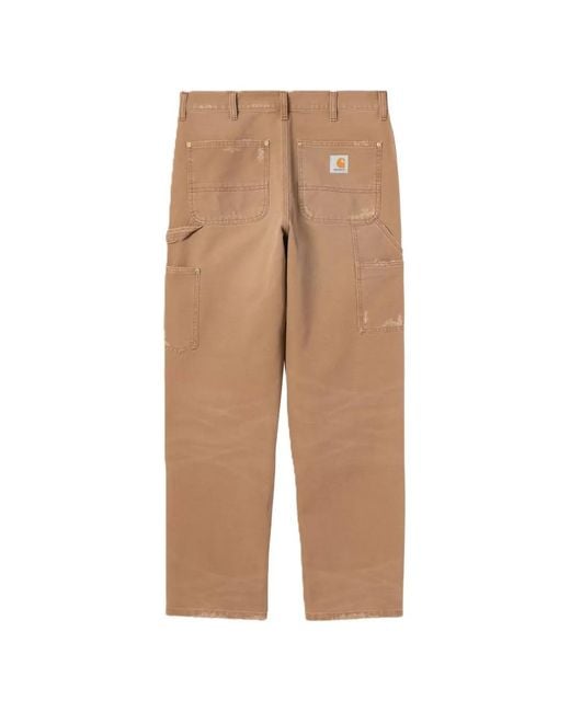 Carhartt Natural Double Knee Trousers for men