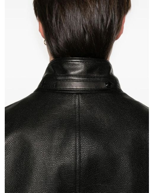 メンズ Tom Ford ハリントン ジャケット Black