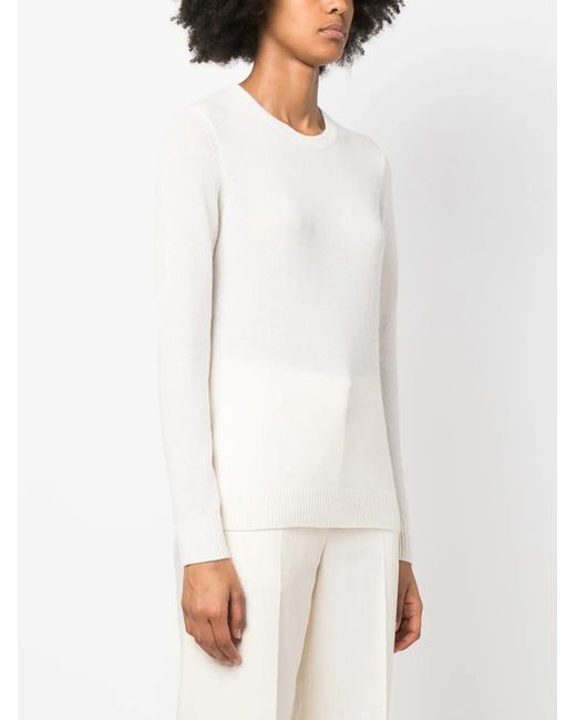 Theory White Sweaters