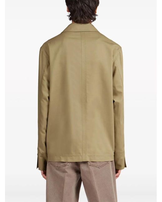Ferragamo Natural Washed Five Pocket Trousers for men