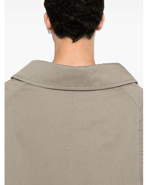 Balenciaga Natural Twill-Weave Cotton Coat for men