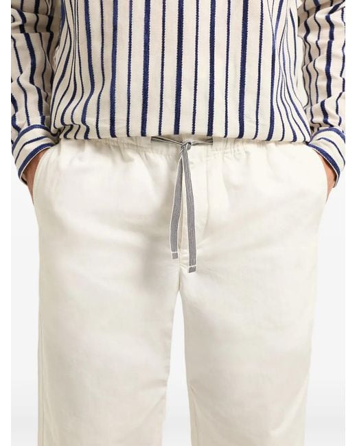 Orlebar Brown White Alex Drawstring Trousers for men