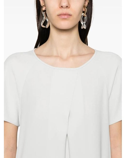Emporio Armani Gray Cady Short Dress