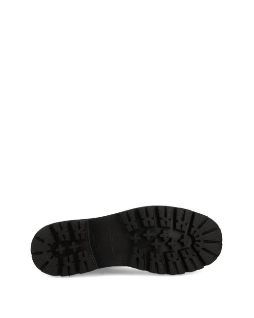 Karl Lagerfeld Knöchelhohe Lederstiefel in Black für Herren