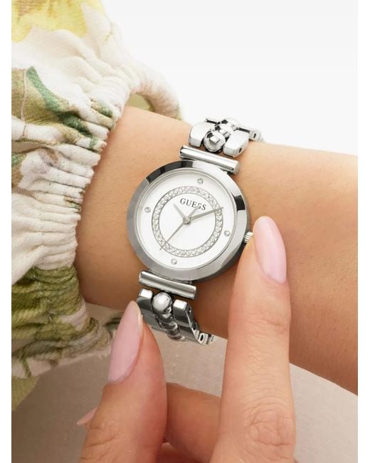Guess White Leena 26Mm Watch