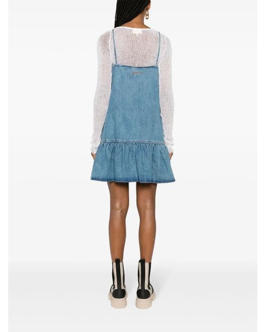 Ganni Dresses Blue