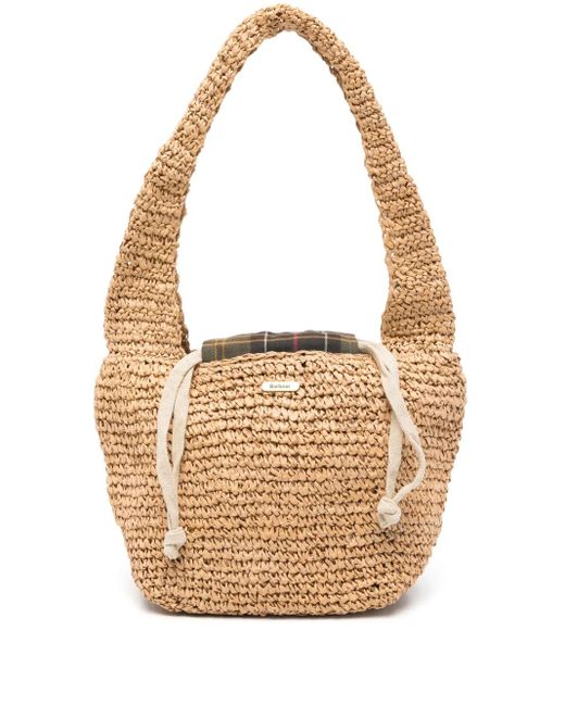 Barbour White Small Lily Shoulder Bag