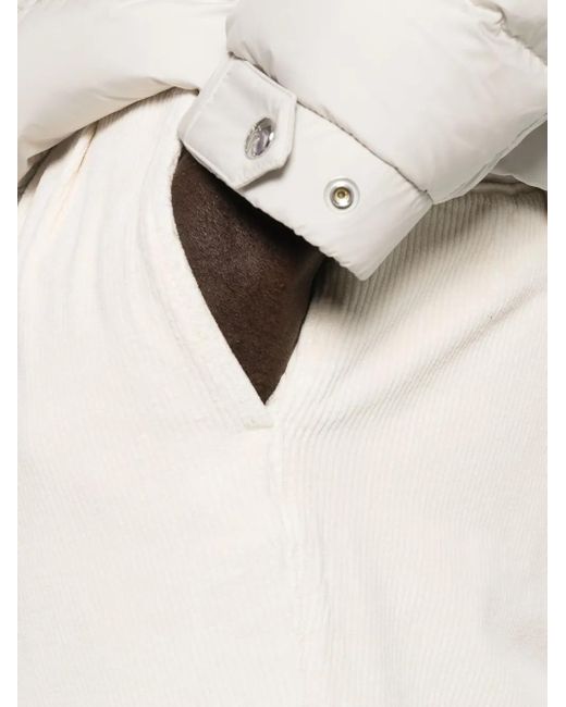 Pantaloni Con Pieghe di Incotex in White da Uomo