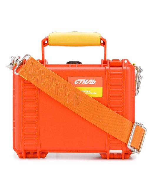 バッグ Heron Preston TOTE BAG / ORANGE Virgil Abloh and Heron Preston Release 'Collaboration