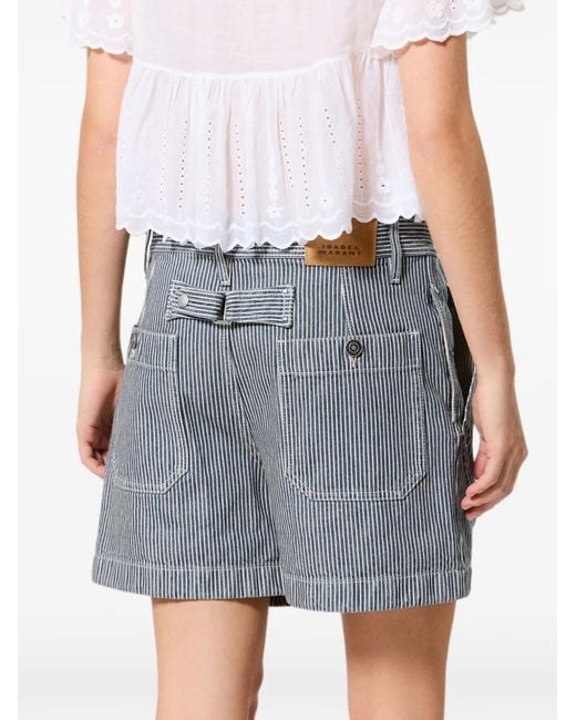 Isabel Marant Gray Eveja Shorts