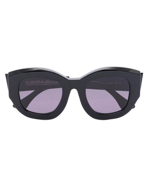 Kuboraum Blue B2 Oversized Sunglasses - Men's - Acetate/acrylic