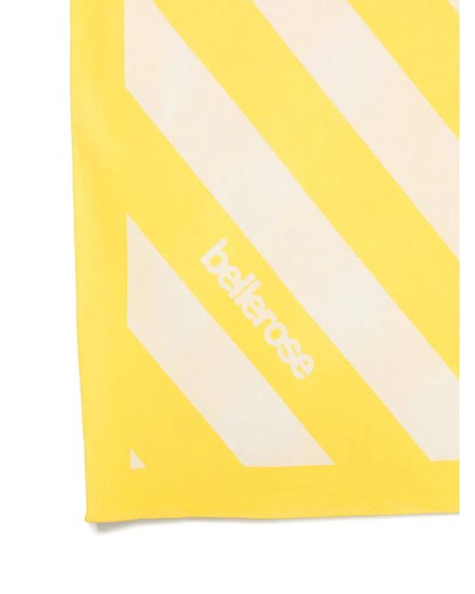 Bellerose Yellow Logo Scarf