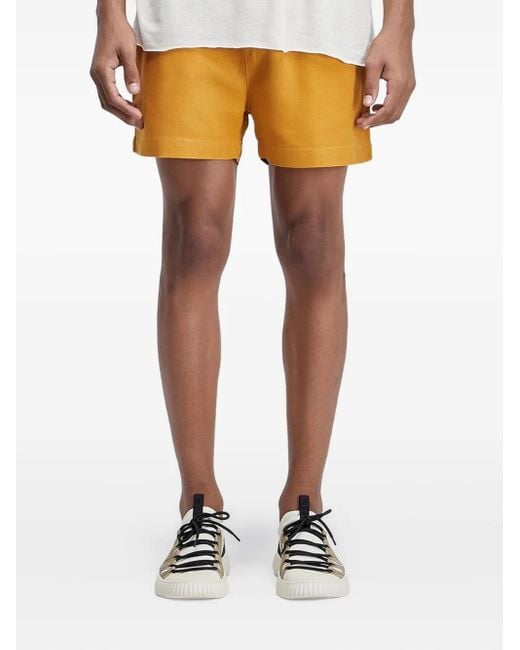 Osklen Shorts aus Leinen in Yellow für Herren