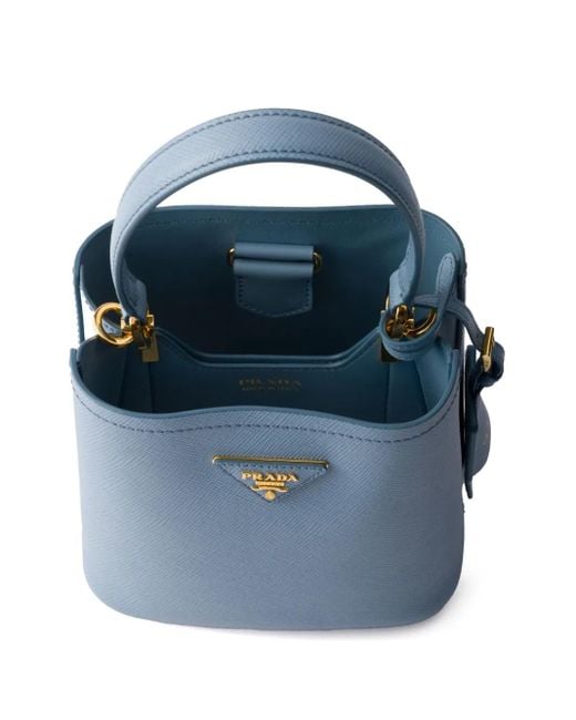 Prada Blue Panier Mini Bag