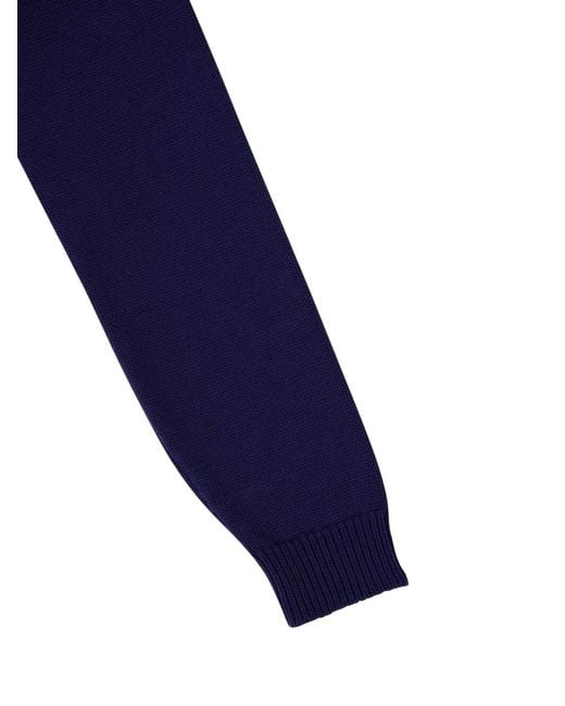 Pull À Logo Brodé Marni pour homme en coloris Blue
