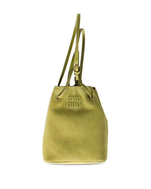 Borsa Tote di Miu Miu in Metallic