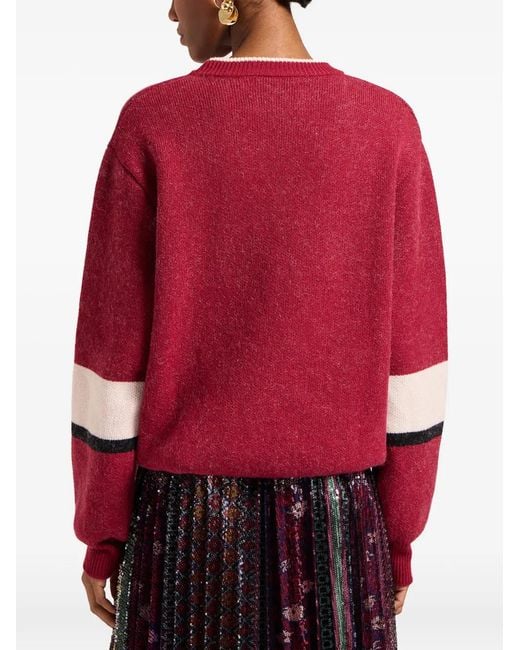 LaDoubleJ Red Joy Sweater