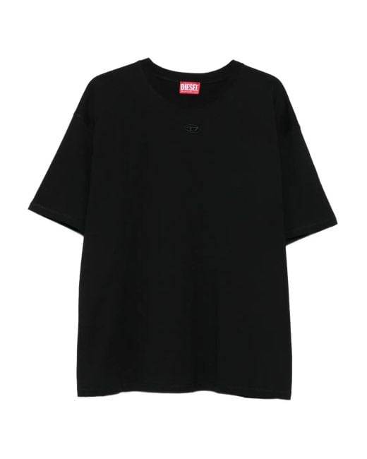 DIESEL Black T-Lucien-Ihbi Maglietta for men