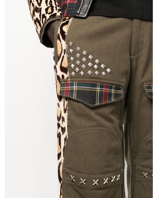 Moschino Green Pants for men
