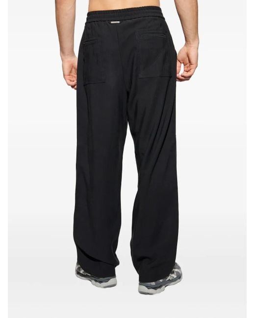 Iceberg Blue Elasticated-Waist Trousers for men