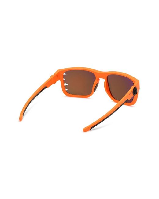 Gafas de sol Gaze con montura cuadrada Philipp Plein de hombre de color Orange