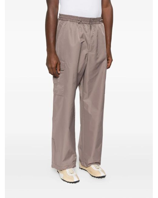 KENZO Gray Cargo-Pocket Pants for men