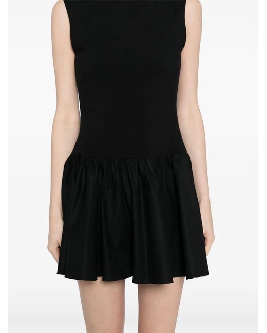 Reformation Black Defina Dress
